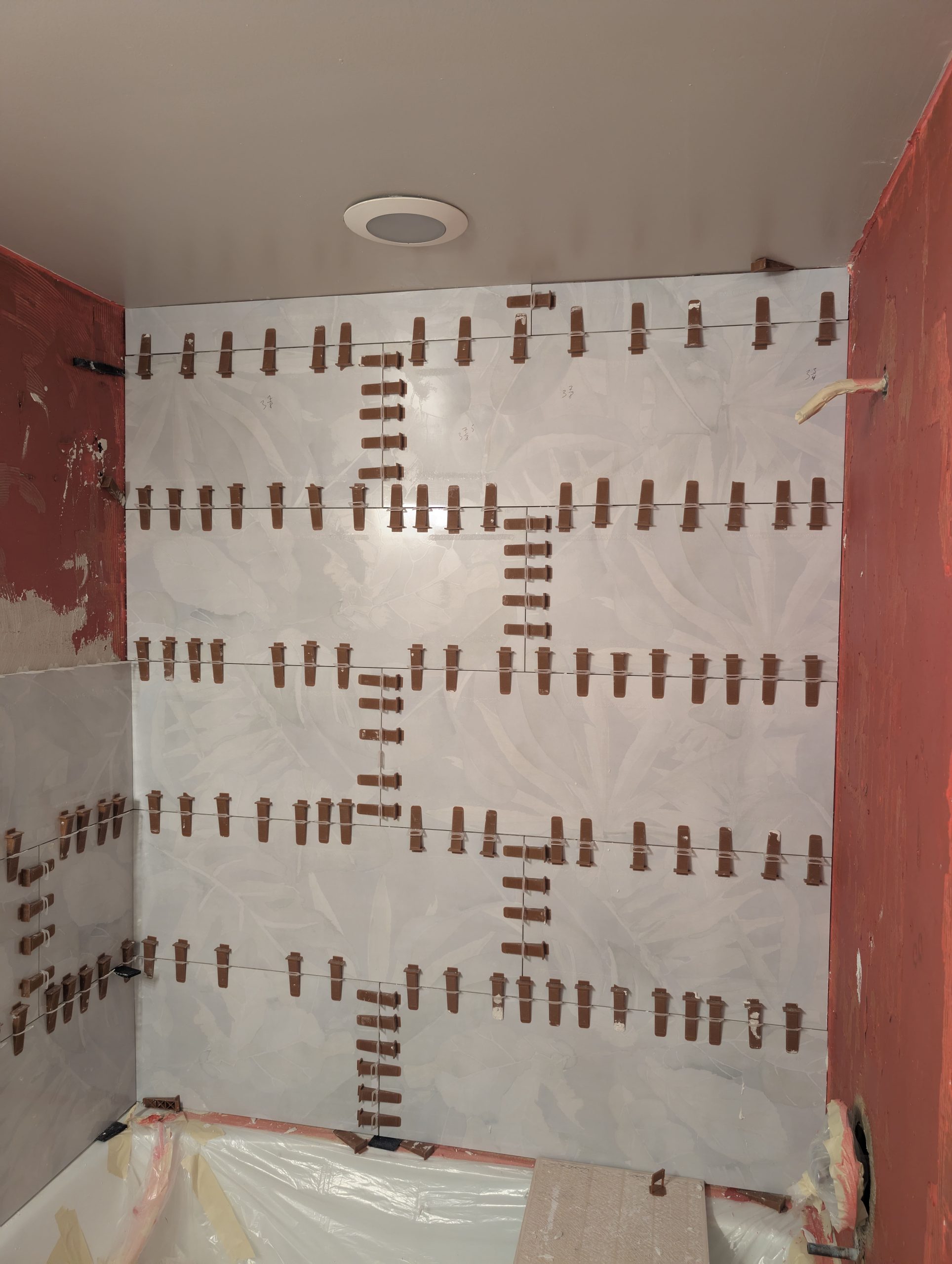 Redgard-Waterproofing-Shower-Walls-Preparation